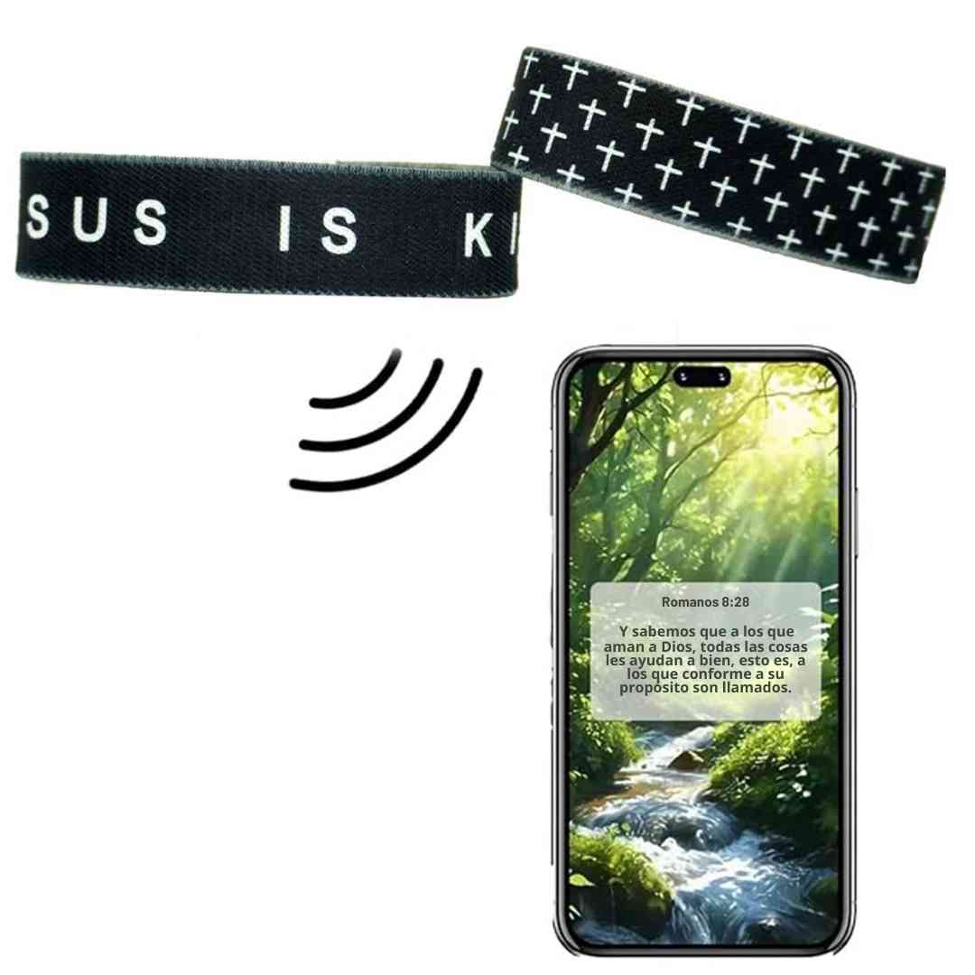 Pulsera NFC | Un mensaje diario de Dios estilo Unisex